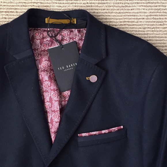 Ted Baker London Other - Ted Baker Wool Blazer - Navy